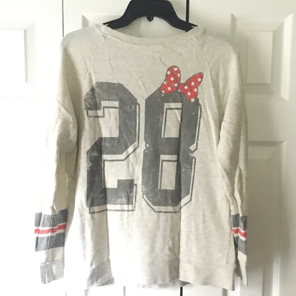 DISNEY Disneyland Minnie 28 Distressed Sweater - Picture 2 of 3